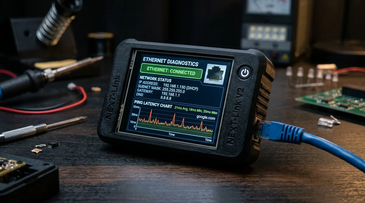 Network Tester Interface